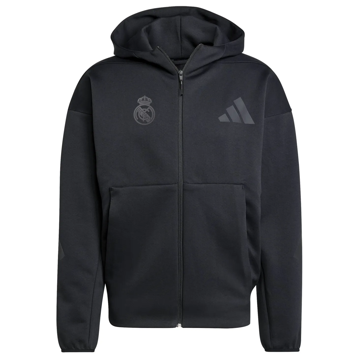 Homme Adidas España, S.A.U Sweats|Vestes^Sweat à Capuche Zippé Badge Up adidas Noir hommes