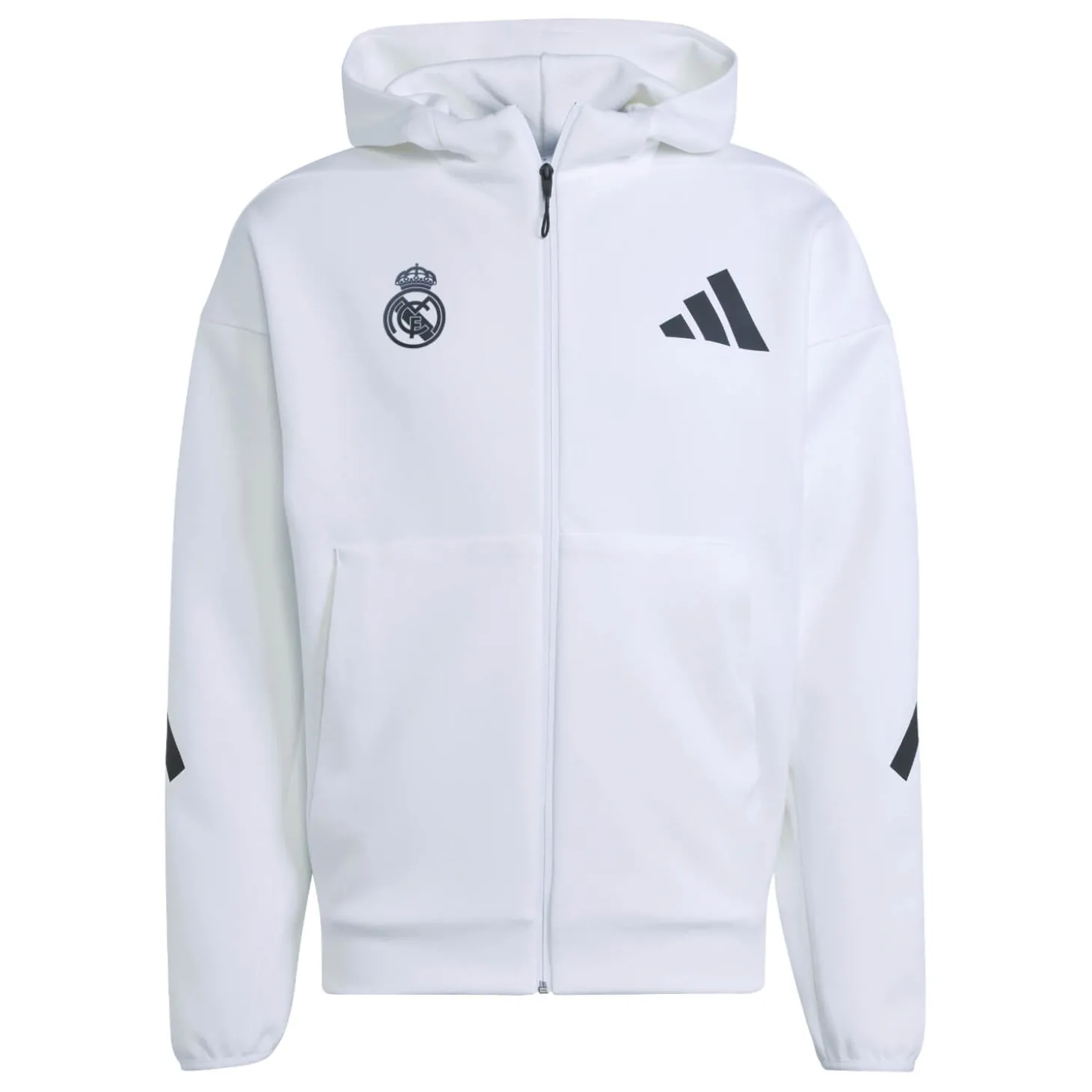 Homme Adidas España, S.A.U Vestes|Sweats^Sweat à Capuche Zippé Badge Up adidas Blanc enfants