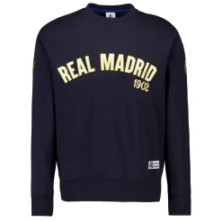 Homme MBA Solutions Sweats^Sweat Col Rond Baseball Real Madrid Bleu Marine hommes