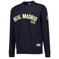 Homme MBA Solutions Sweats^Sweat Col Rond Baseball Real Madrid Bleu Marine hommes