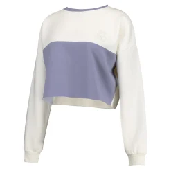 Femme Foundry Sweats^Sweat Crop Ladies Vintage Real Madrid Blanc Crème femmes