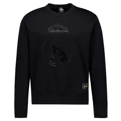 Homme MBA Solutions Sweats^Sweat Écusson Real Madrid Blackout Noir hommes