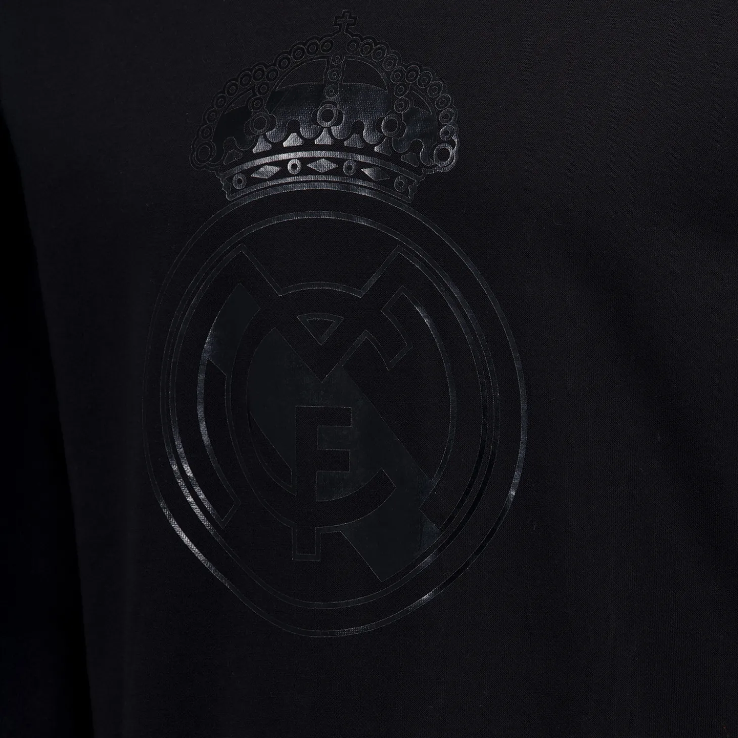 Homme MBA Solutions Sweats^Sweat Écusson Real Madrid Blackout Noir hommes