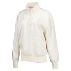 Femme Foundry Sweats^Sweat Zippé Ladies Vintage Real Madrid Blanc Crème femmes