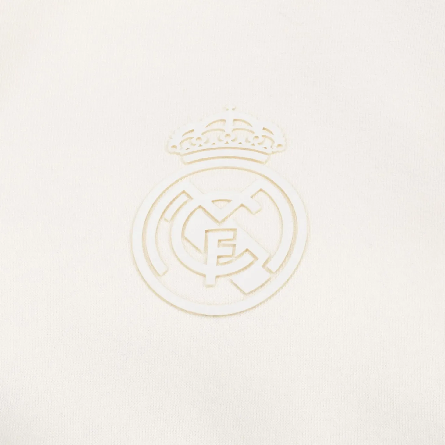 Femme Foundry Sweats^Sweat Zippé Ladies Vintage Real Madrid Blanc Crème femmes