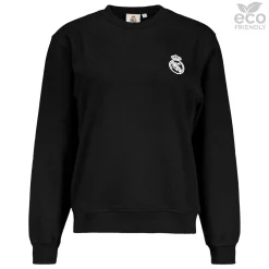 Femme OSDM Sweats^Sweat-shirt court pour femmes ECO Essentials Real Madrid Black Shield