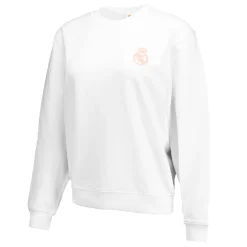Femme OSDM Sweats^Sweat-shirt court pour femmes ECO Essentials Real Madrid Shield White