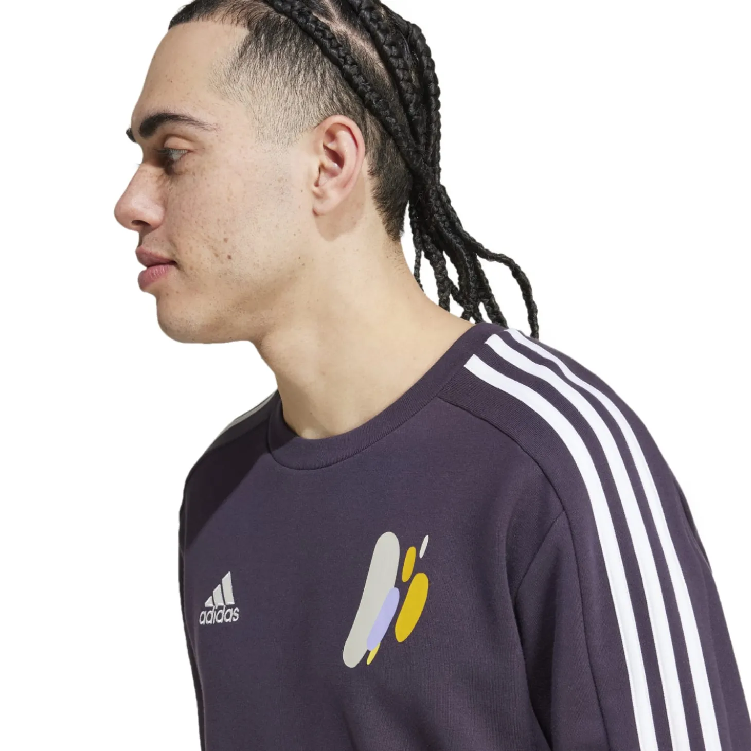 Homme Adidas España, S.A.U Sweats^Sweatshirt Homme adidas Artist Pack Bleu Marine 24/25