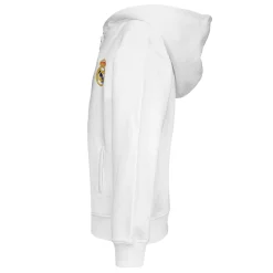 Enfant OSDM Sweats^Sweatshirt Hoodie Zipper Kids ECO Essentials Real Madrid Shield White