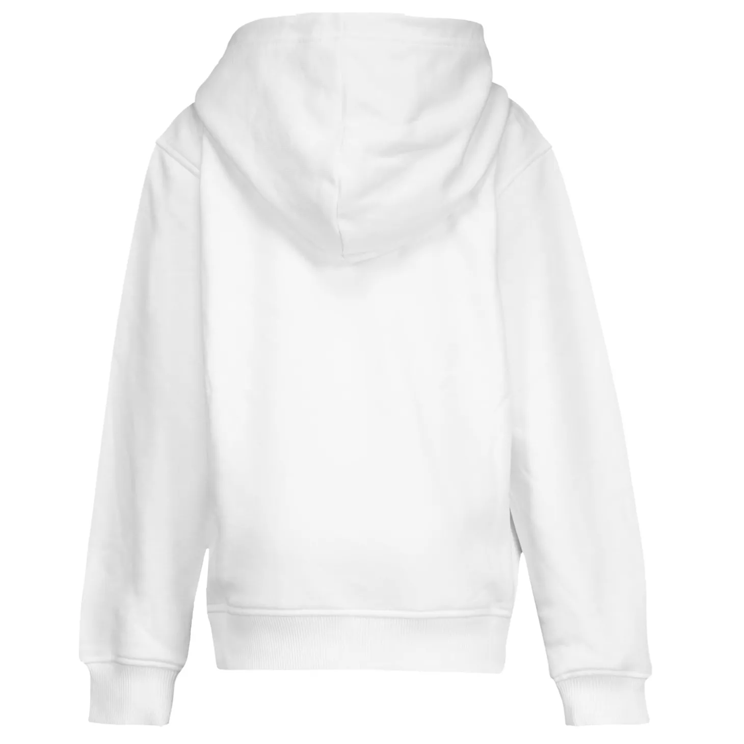 Enfant OSDM Sweats^Sweatshirt Hoodie Zipper Kids ECO Essentials Real Madrid Shield White