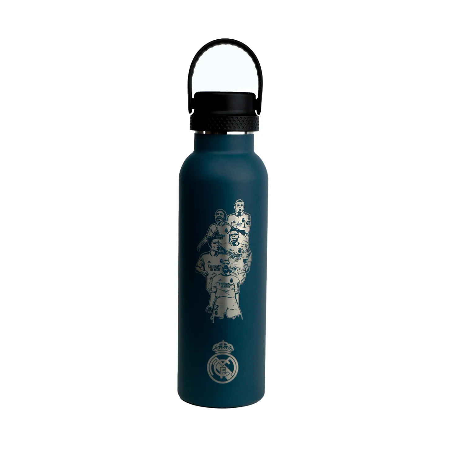 KINETICO Vaisselle^Thermos Équipe + Écusson 600ml Real Madrid Bleu
