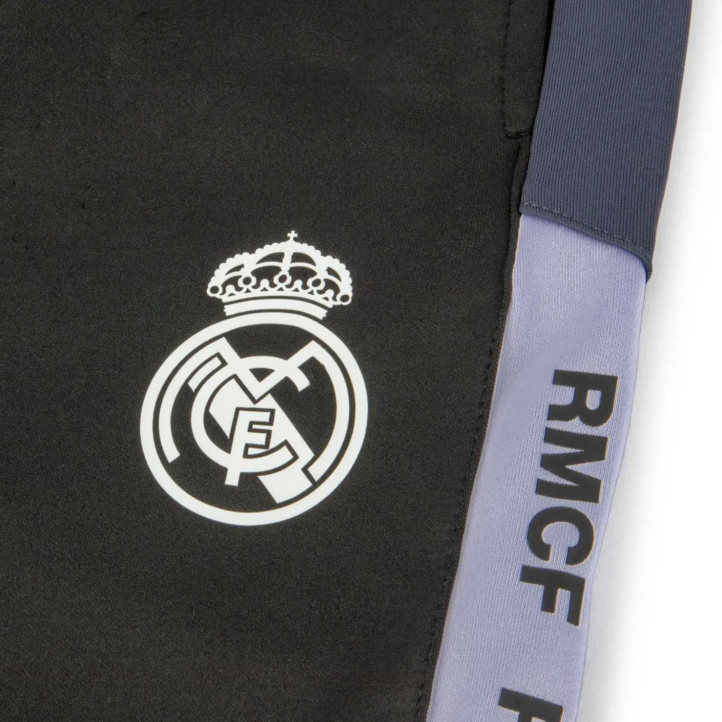 Homme Project Rogers & JLK, S.L. Survêtements|Survêtements^Tracksuit Noir-Gris-Blanc Real Madrid