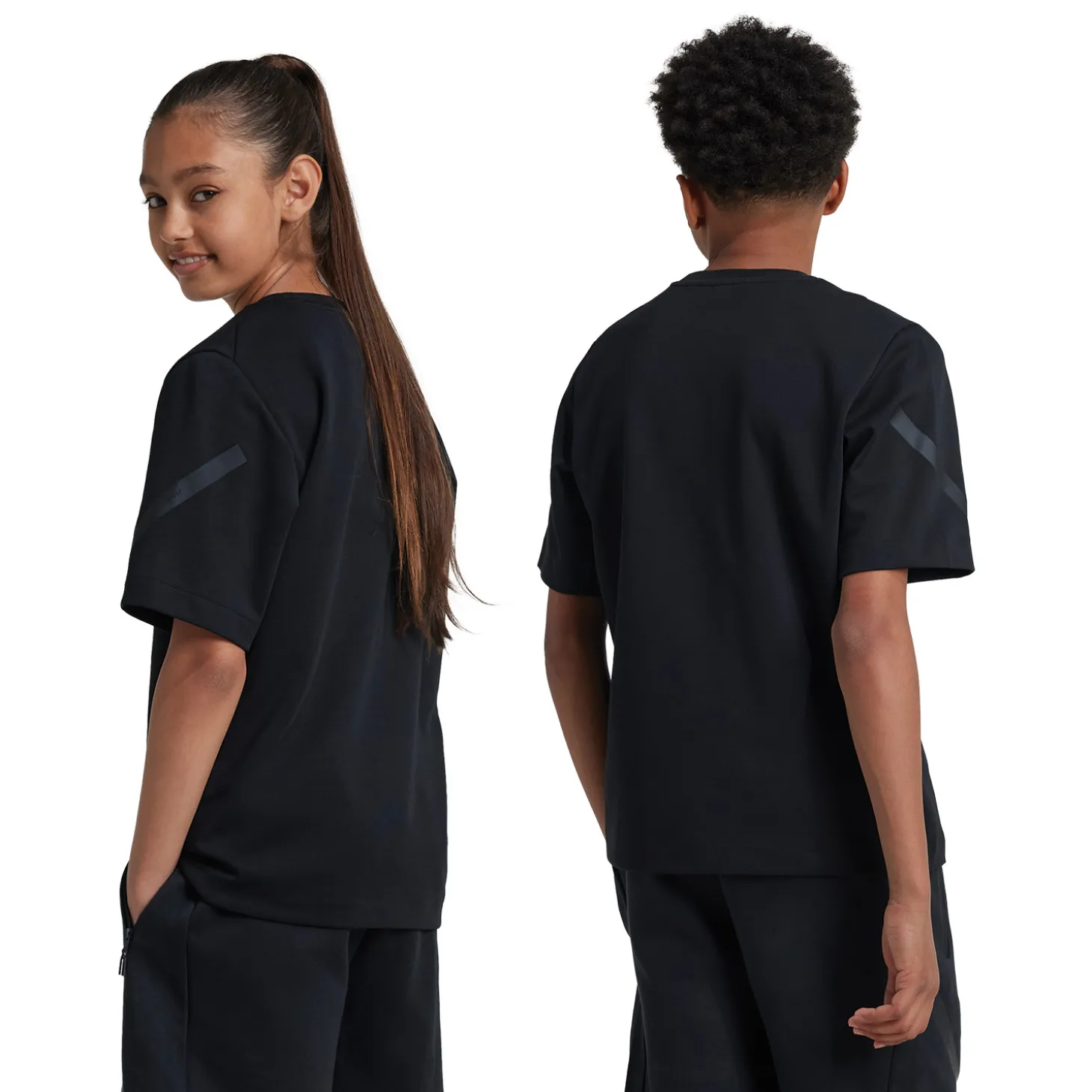 Enfant Adidas España, S.A.U Sweats|T-Shirts^T-Shirt Badge Up adidas Noir/Noir enfants