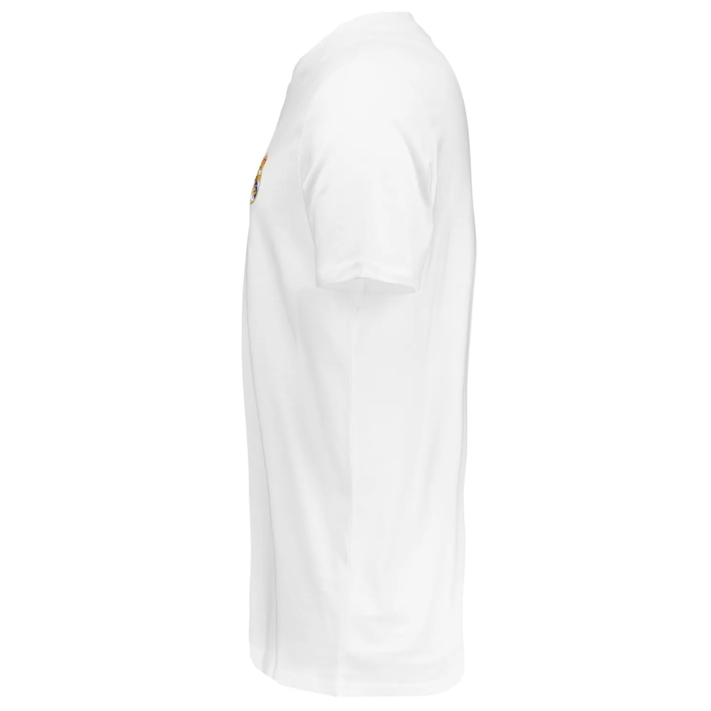 Homme OSDM T-Shirts^T-shirt blanc pour hommes ECO Essentials Real Madrid Armoiries Couleur