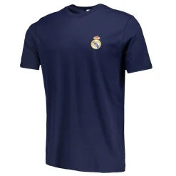Homme OSDM Polos|T-Shirts^T-shirt bleu pour hommes ECO Essentials Real Madrid Shield Colour