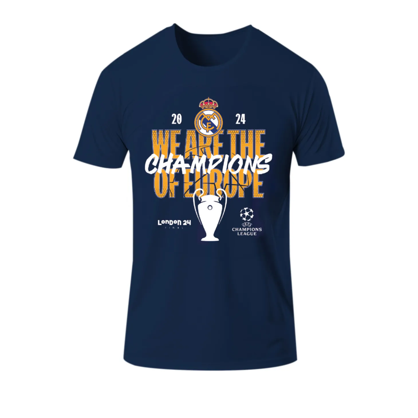 Enfant The Great Branding Company T-Shirts^T-shirt Champions 15 LDC Bleu Marine enfants