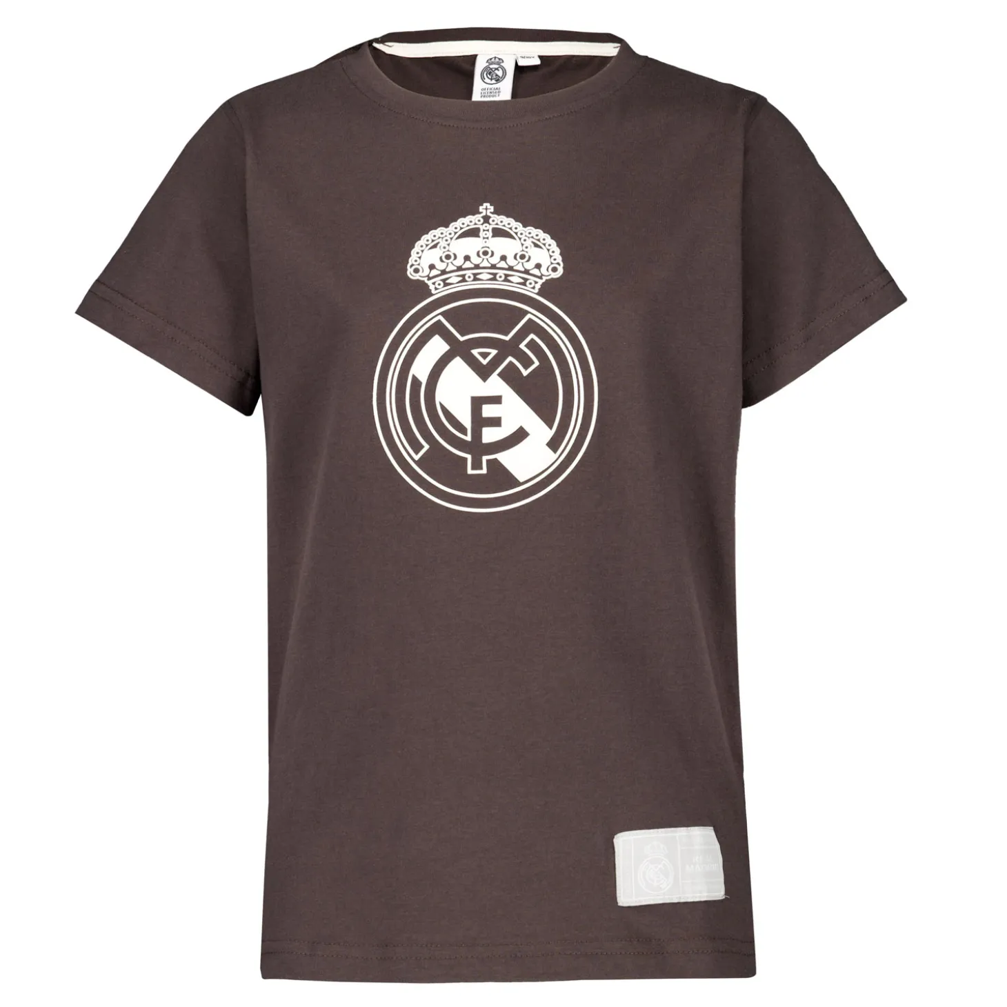 Enfant Sport Design Sweden AB T-Shirts^T-Shirt Color Crest Real Madrid Noir enfant