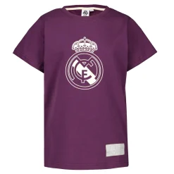 Enfant Sport Design Sweden AB T-Shirts^T-Shirt Color Crest Real Madrid Violet enfant