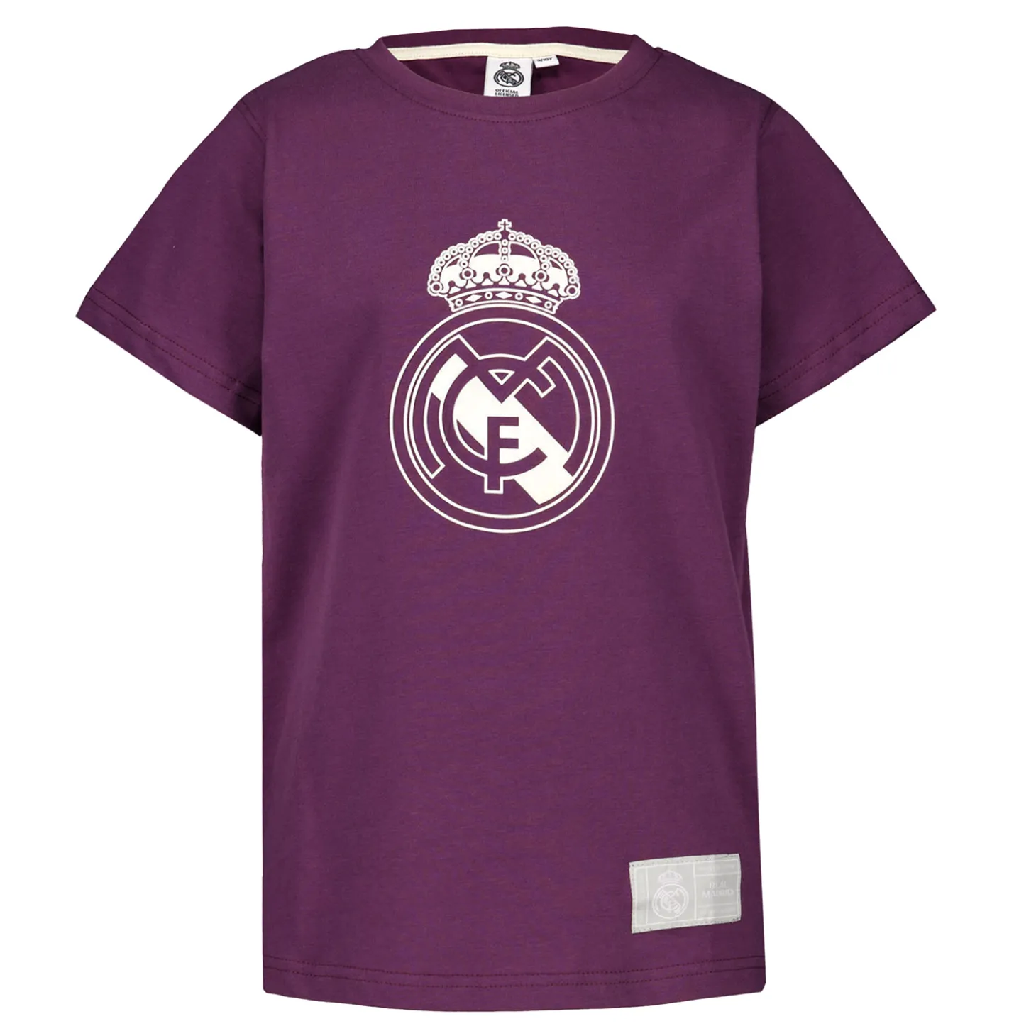 Enfant Sport Design Sweden AB T-Shirts^T-Shirt Color Crest Real Madrid Violet enfant