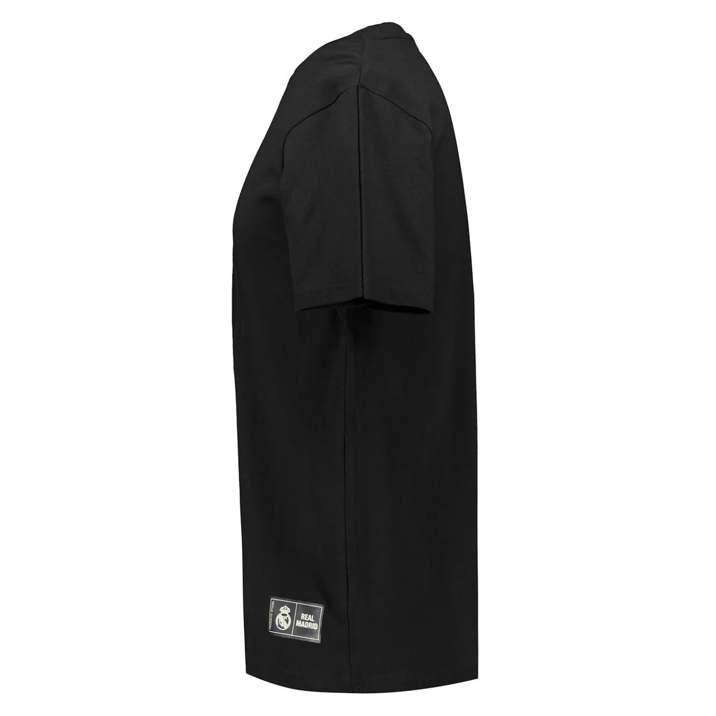 Homme MBA Solutions T-Shirts^T-Shirt Écusson Real Madrid Blackout Noir hommes