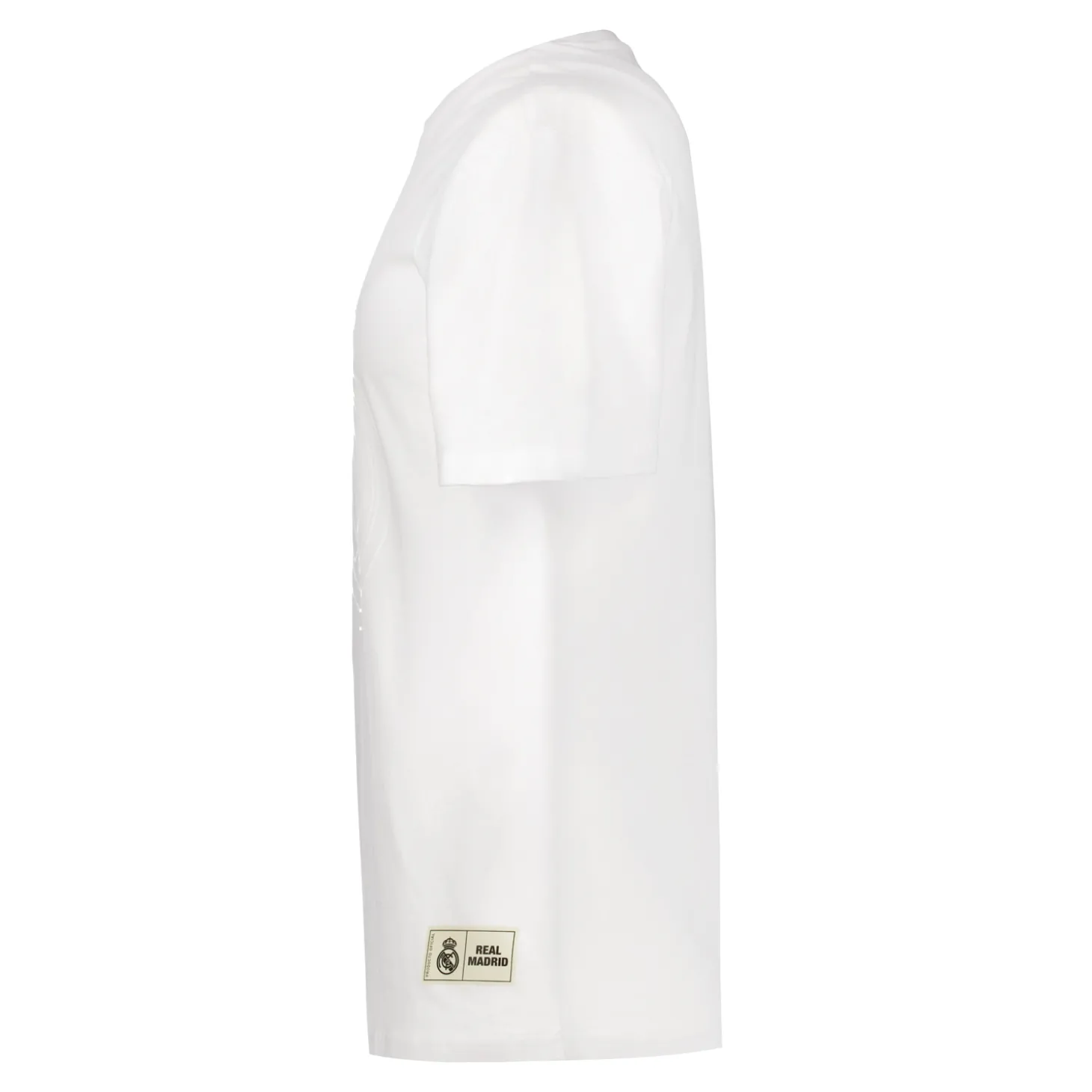 Homme MBA Solutions T-Shirts^T-Shirt Écusson Real Madrid Blackout Blanc hommes