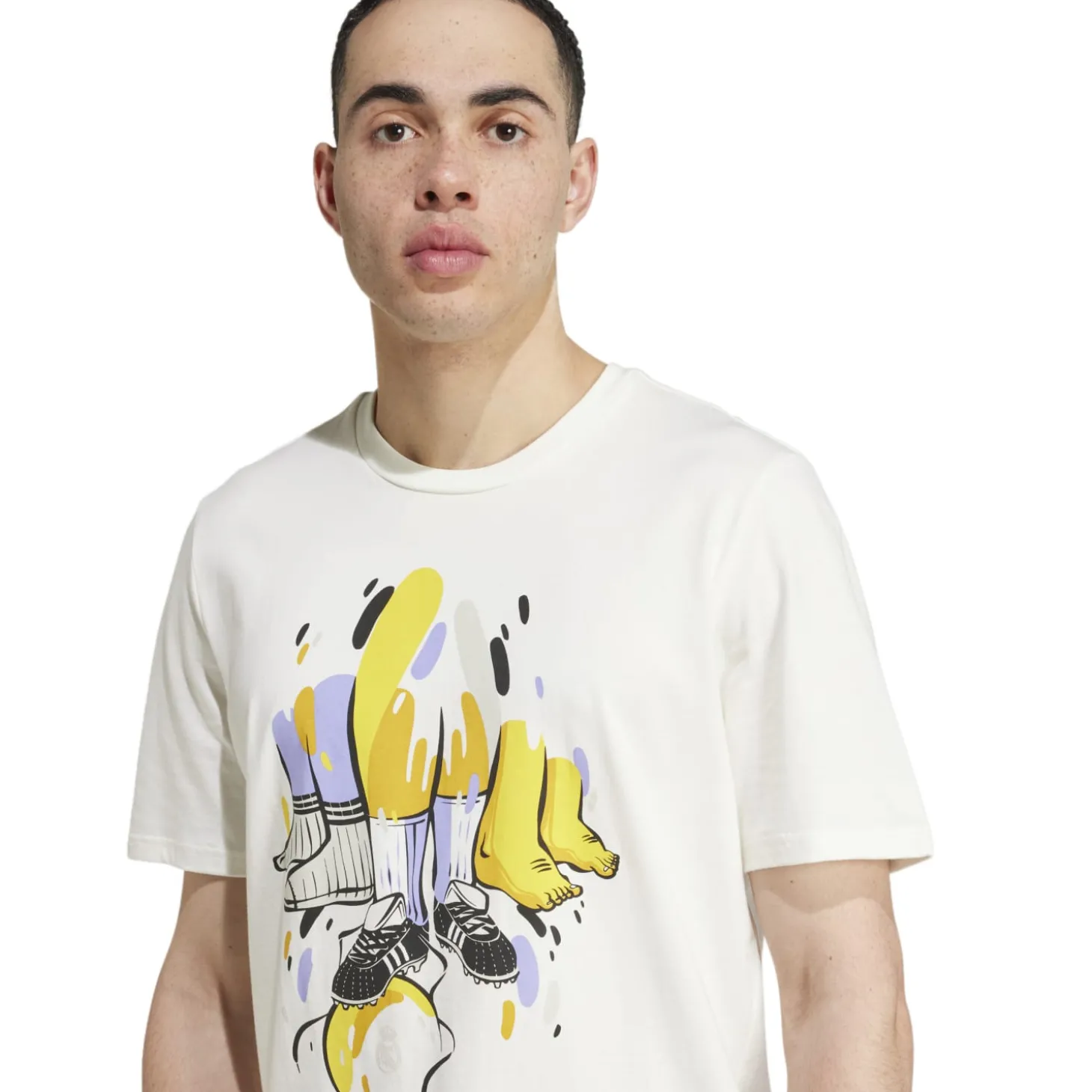 Homme Adidas España, S.A.U T-Shirts^T-shirt Homme adidas Artist Pack Blanc 24/25