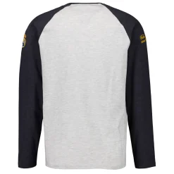 Homme MBA Solutions T-Shirts^T-Shirt Manches Longues Imprimé Baseball Real Madrid Blanc Cassé hommes