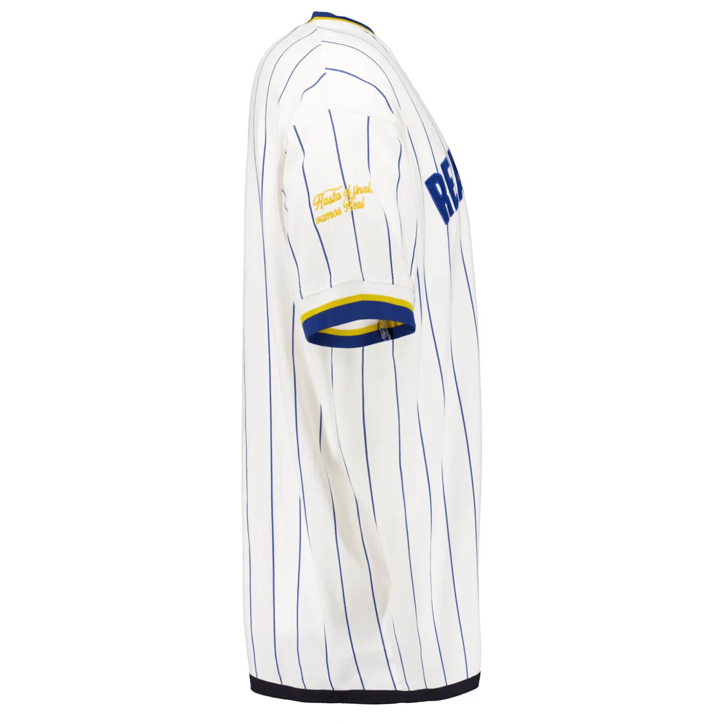 Homme MBA Solutions T-Shirts^T-Shirt Oversize Rayé Baseball Real Madrid Blanc Cassé hommes