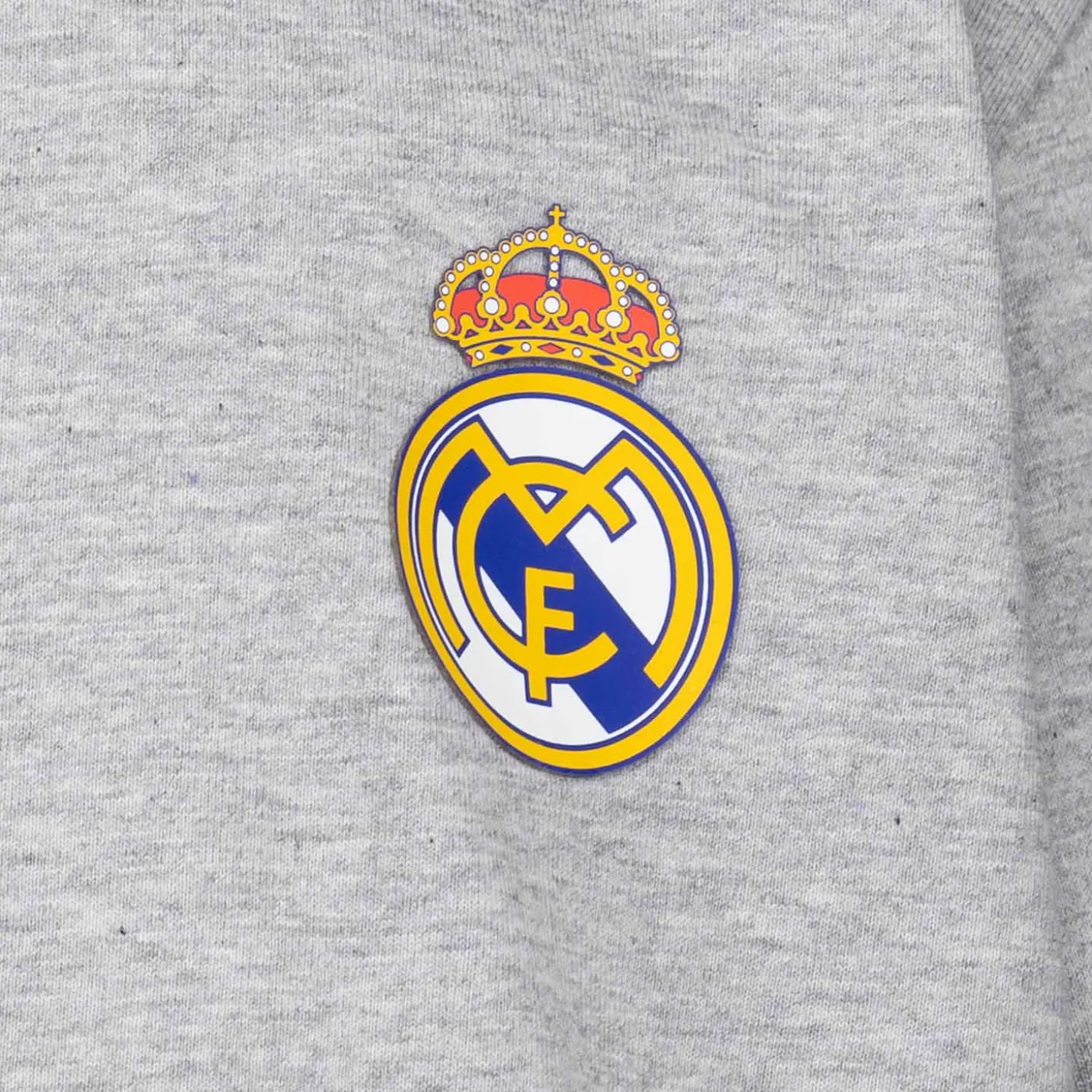 Enfant OSDM T-Shirts^T-shirt pour enfants ECO Essentials Real Madrid Shield Couleur Gris