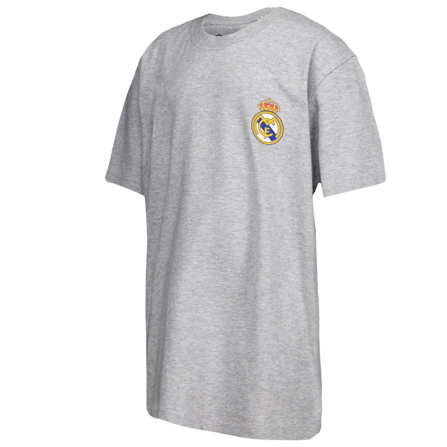 Enfant OSDM T-Shirts^T-shirt pour enfants ECO Essentials Real Madrid Shield Couleur Gris