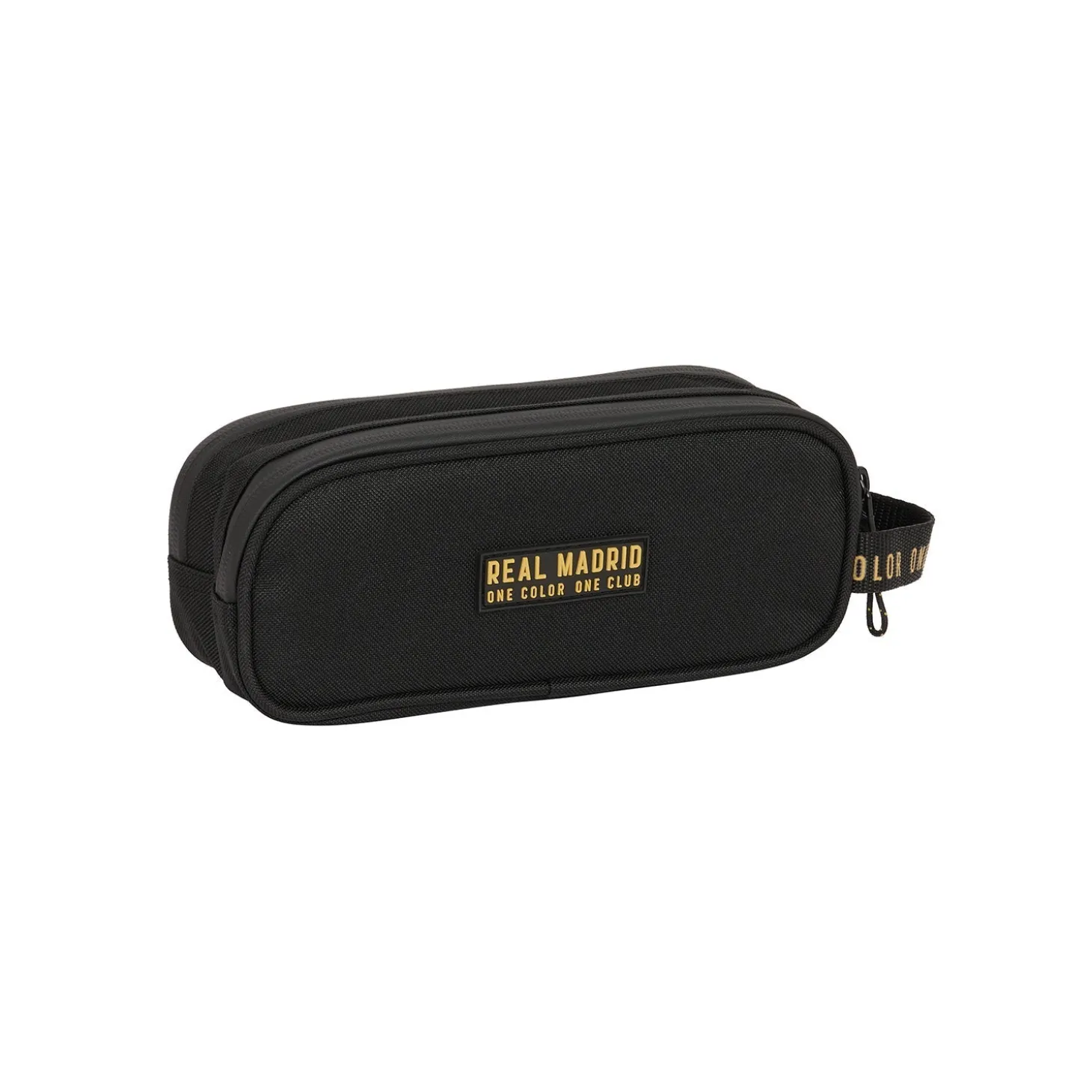 SAFTA S.A. Papeterie^Étui double noir/moutarde Real Madrid