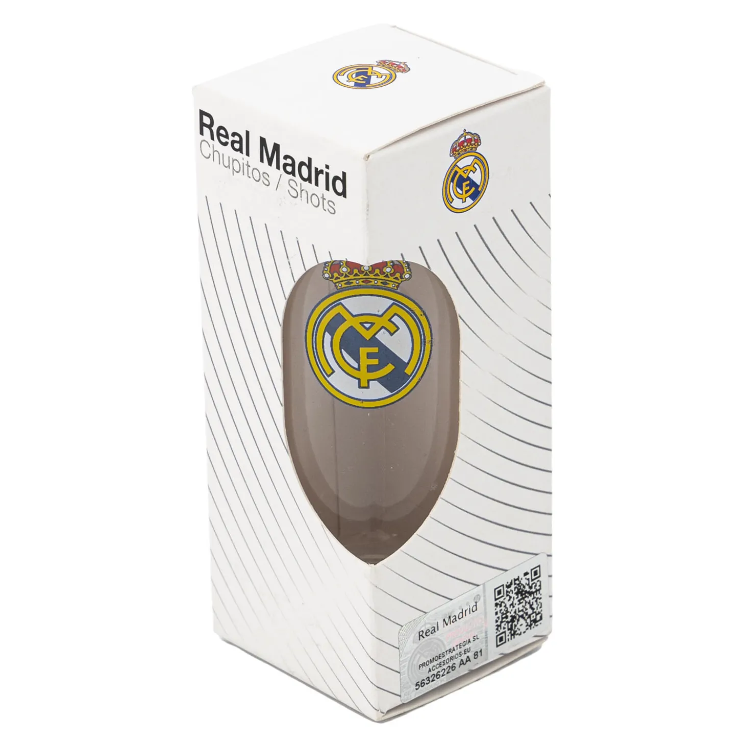 JLK Merchandising, S.L. Vaisselle^Verre à Shot 60ml Real Madrid