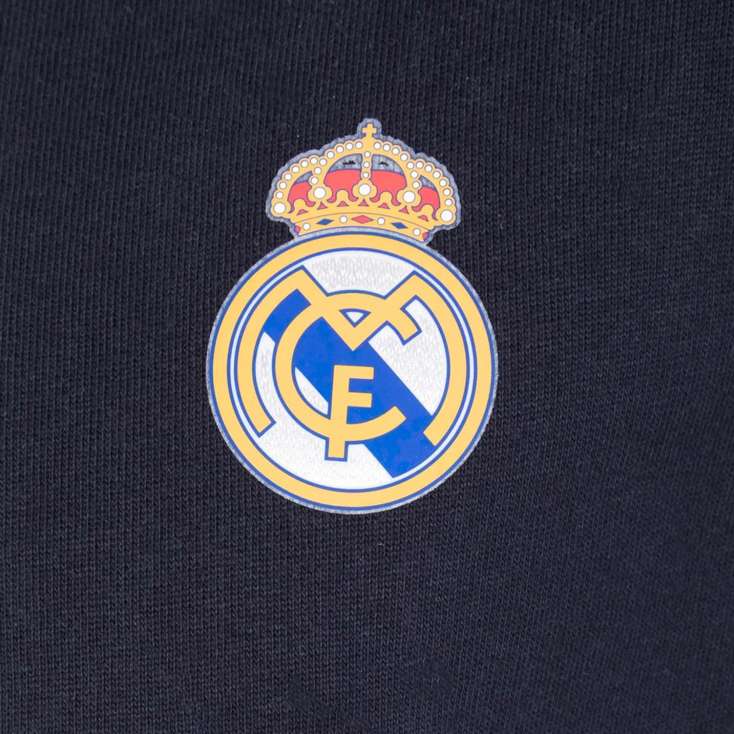 Homme T&F Sweats^Veste à Capuche Essentials Color Écusson Bleu Marine Hommes