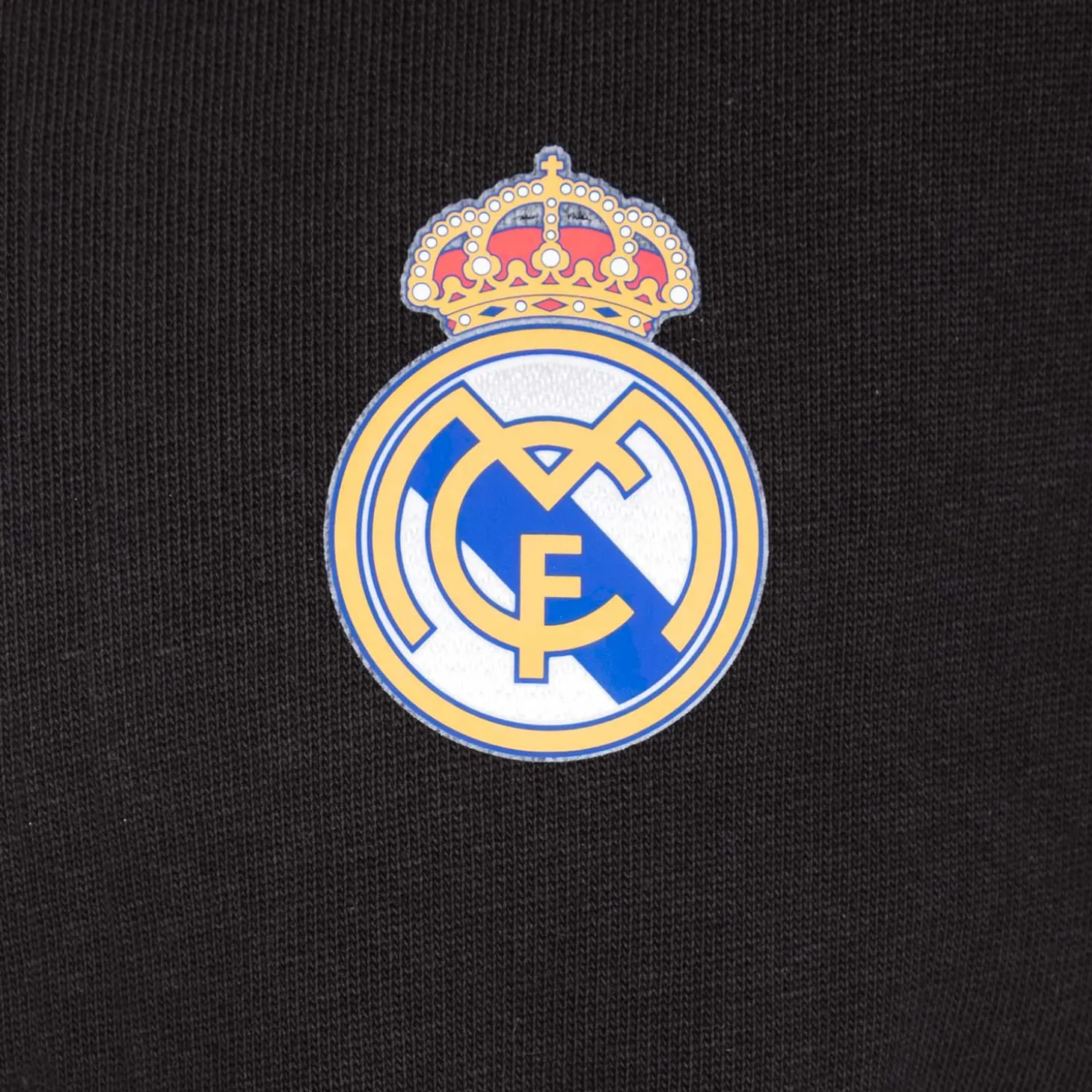 Homme T&F Sweats^Veste à Capuche Essentials Color Écusson Noir Hommes