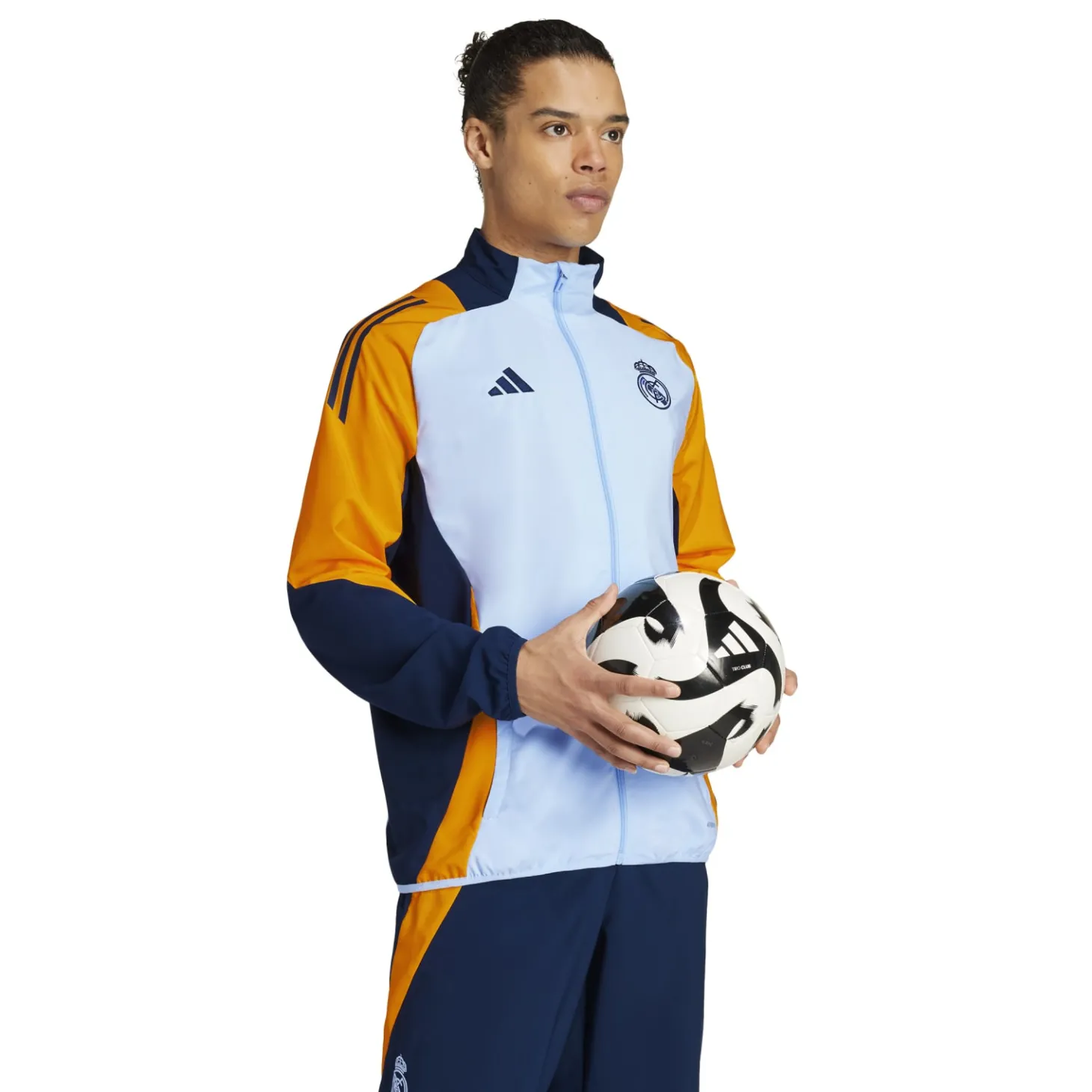Homme Adidas España, S.A.U Survêtements|Vestes^Veste de Survêtement Entraînement 24/25 Bleu hommes