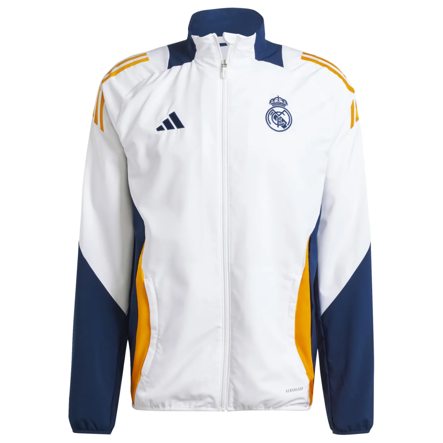 Homme Adidas España, S.A.U Survêtements|Vestes^Veste de Survêtement Entraînement 24/25 Blanc hommes