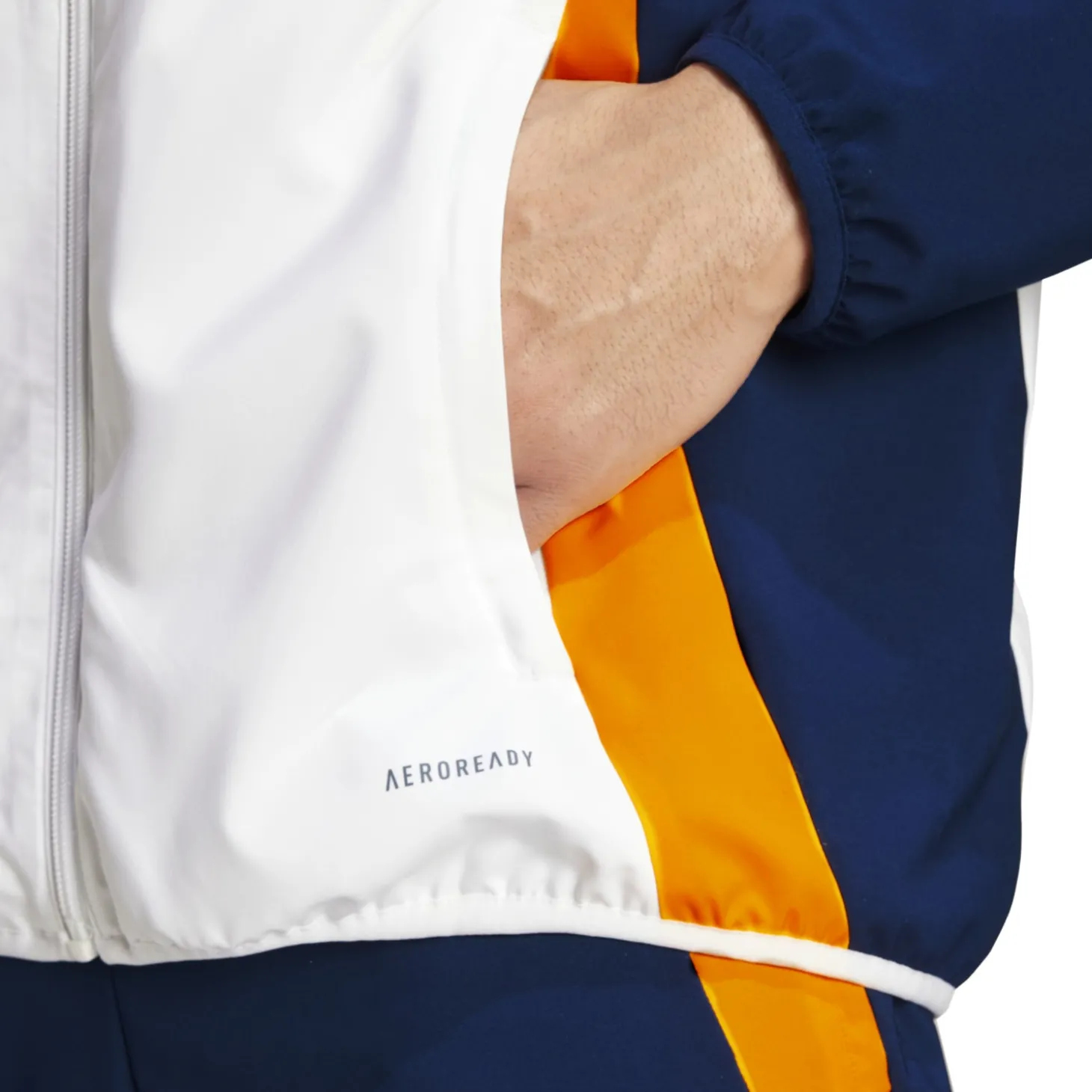 Homme Adidas España, S.A.U Survêtements|Vestes^Veste de Survêtement Entraînement 24/25 Blanc hommes