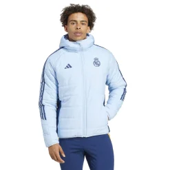 Homme Adidas España, S.A.U Vestes|Vestes^Veste d'Hiver Entraînement 24/25 Bleu hommes
