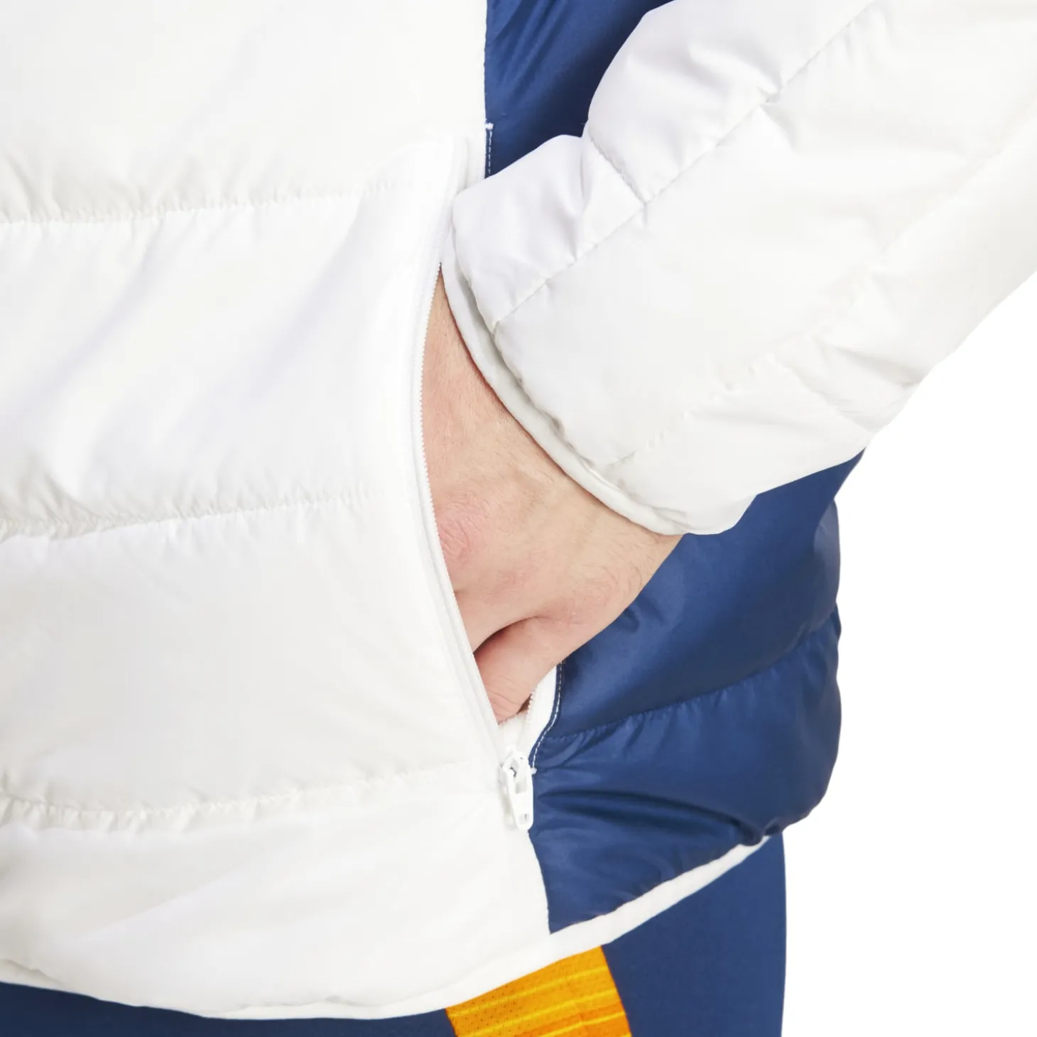 Homme Adidas España, S.A.U Vestes|Vestes^Veste d'Hiver Entraînement 24/25 Blanc hommes