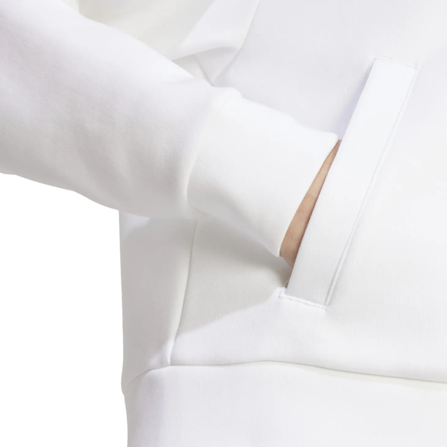 Femme Adidas España, S.A.U Survêtements|Vestes^Veste Hymne 24/25 Blanc femmes