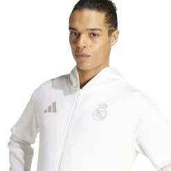Homme Adidas España, S.A.U Vestes|Vestes^Veste Hymne 24/25 Blanc hommes