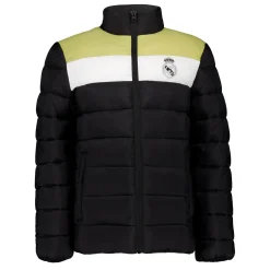 Enfant MBA Solutions Vestes^Veste Matelassée à Capuche Outerwear Real Madrid Bloc Noir enfants
