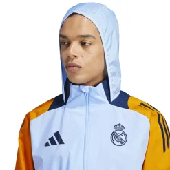 Homme Adidas España, S.A.U Vestes|Vestes^Veste Tout Temps Entraînement 24/25 Bleu hommes
