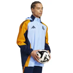 Homme Adidas España, S.A.U Vestes|Vestes^Veste Tout Temps Entraînement 24/25 Bleu hommes