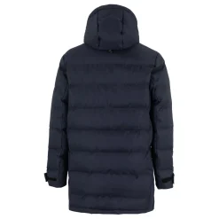 Homme MBA Solutions Vestes^Vêtements d'extérieur Hommes Parka long matelassé Manteau matelassé Hommes Bleu