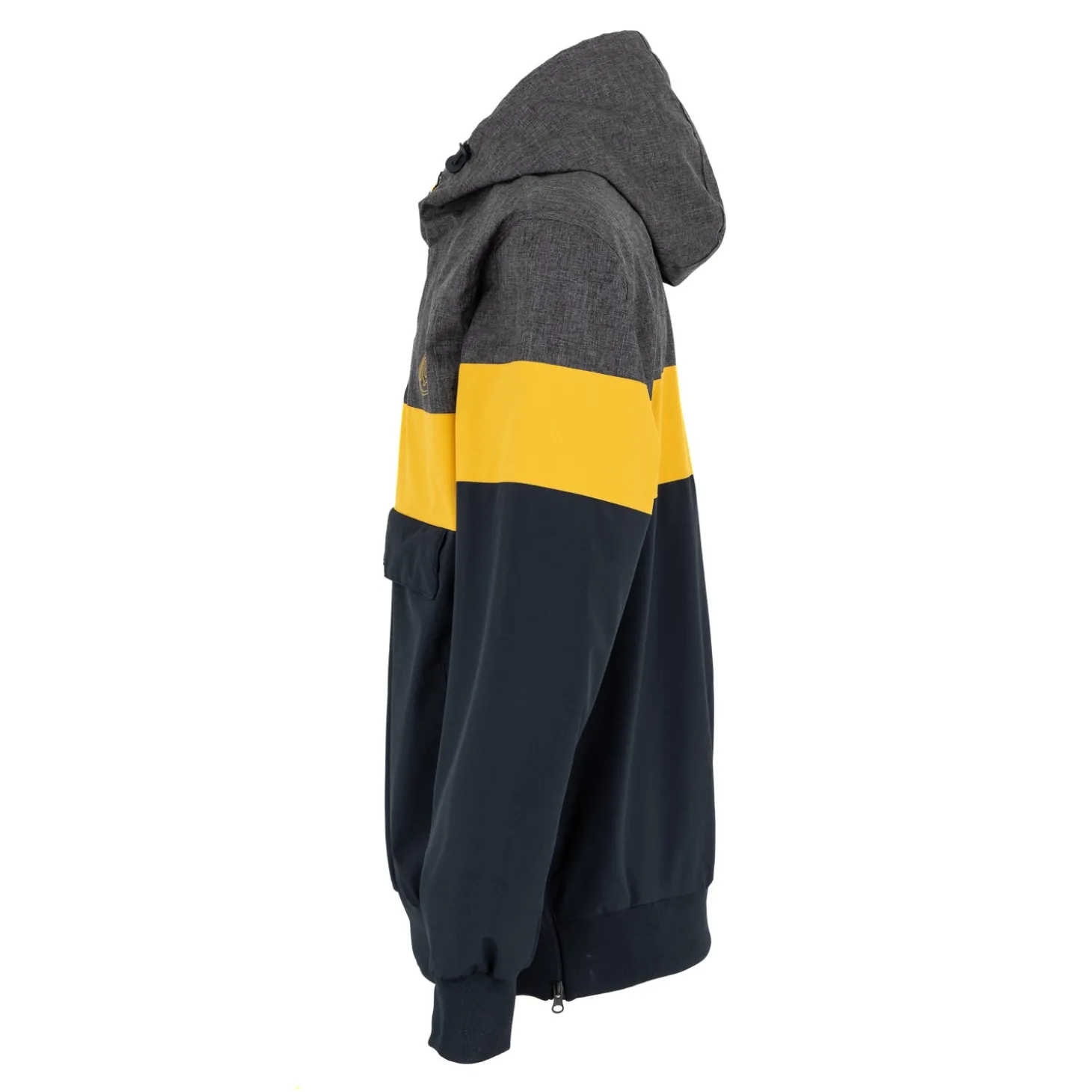 Homme MBA Solutions Vestes^Vêtements d'extérieur pour hommes Veste anorak à détails bleu marine