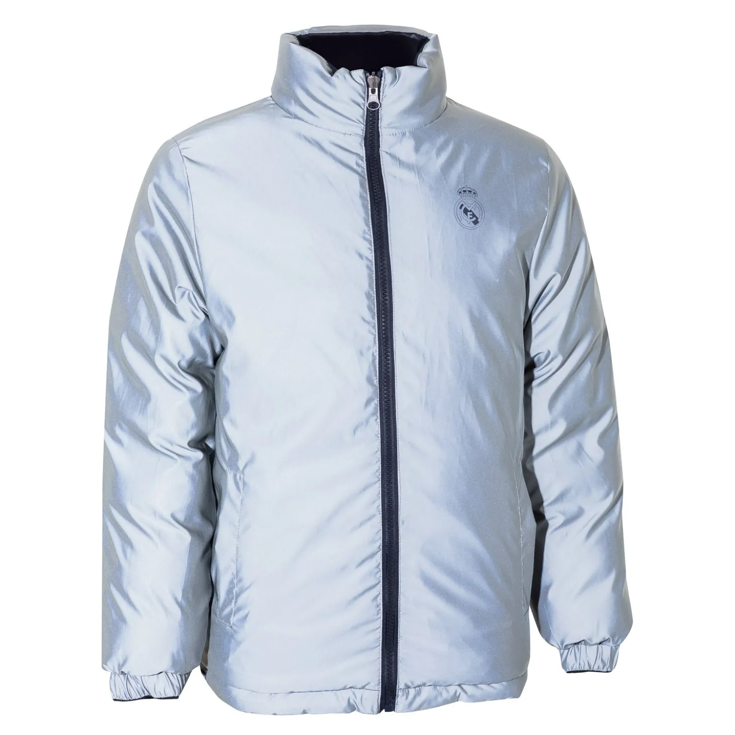 Enfant MBA Solutions Vestes^Vêtements d'extérieur Veste matelassée pour enfants Veste matelassée réversible réfléchissante Bleu